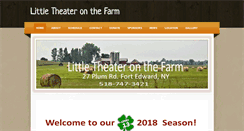 Desktop Screenshot of littletheater27.org